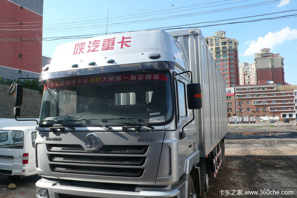 陕汽 德龙F3000重卡 336马力 8X4 厢式载货车(轻量化版)(SX5315XXYNT456)