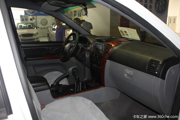 2012款黄海 大柴神 至尊版 豪华型 3.2L柴油 双排皮卡驾驶室图（53/55）