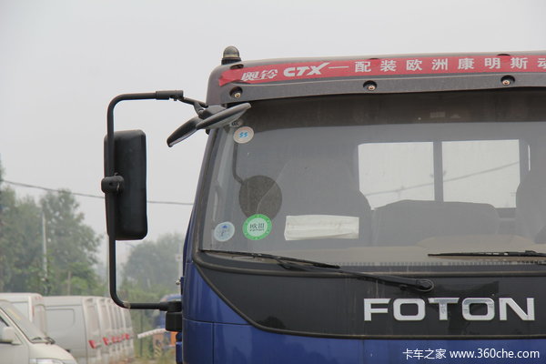 福田 奥铃CTX中卡 154马力 4X2 载货车(BJ1151VKPEFG-S)外观图（10/33）