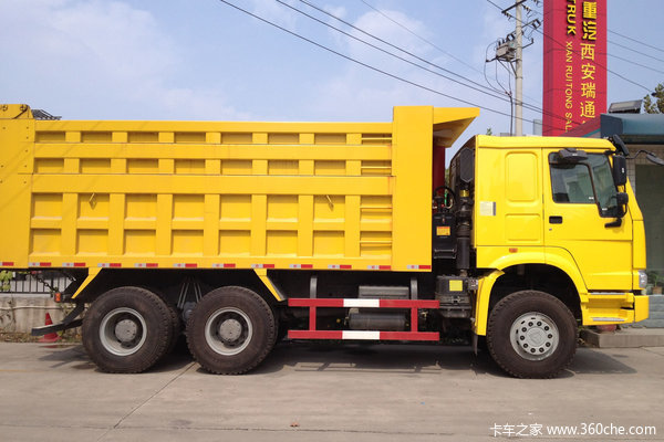 中国重汽 HOWO重卡 336马力 6X4 自卸车(ZZ3257N3847C1)外观图（2/2）