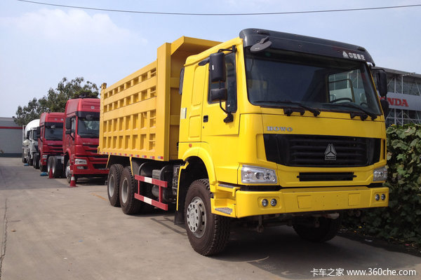 中国重汽 HOWO重卡 336马力 6X4 自卸车(ZZ3257N3847C1)外观图（1/2）
