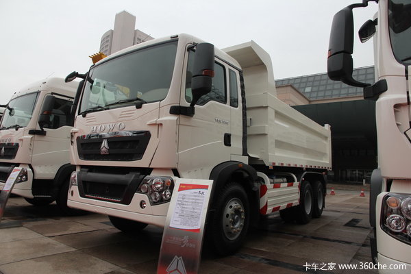 中国重汽 HOWO T5G系重卡 340马力 6X4 自卸车(ZZ3257N364GC2)外观图（3/15）
