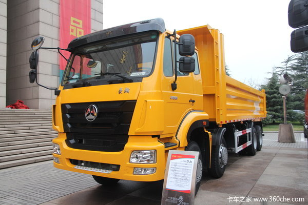 中国重汽 豪瀚重卡 300马力 8X4 自卸车(ZZ3315M3866C1)外观图
