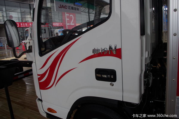江淮 帅铃N 160马力 4X2 单排厢式载货车(HFC5061XXYP71K1C6)外观图（7/7）