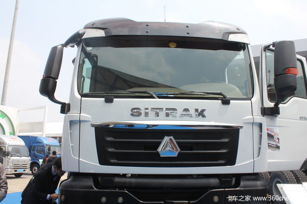 中国重汽 SITRAK C7H重卡 360马力 6X4 自卸车(底盘)(ZZ1256N404MD1)外观图（6/17）