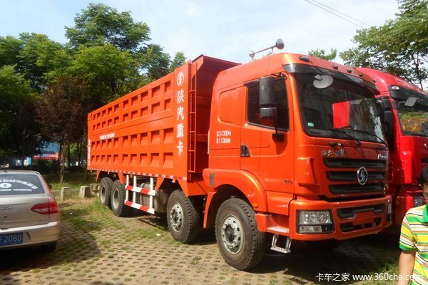 陕汽 德龙M3000 310马力 8X4 自卸车(SX3315HR366)外观图