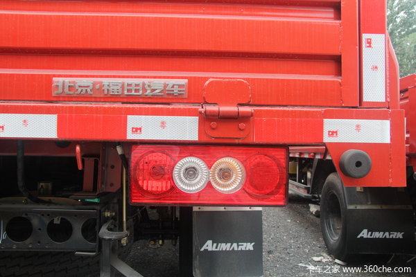 福田 欧马可3系 154马力 4X2 5.15米单排栏板载货车(BJ1059VBJEA)上装图（4/9）