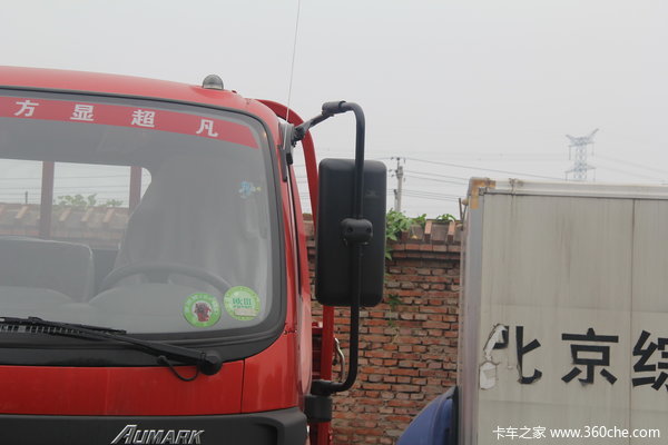 福田 欧马可3系 154马力 4X2 5.15米单排栏板载货车(BJ1059VBJEA)外观图（21/35）