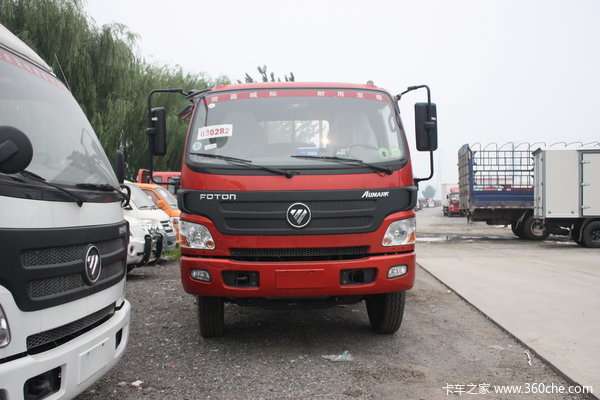 福田 欧马可5系 170马力 4X2 栏板载货车(BJ1129VHPEG-1)外观图