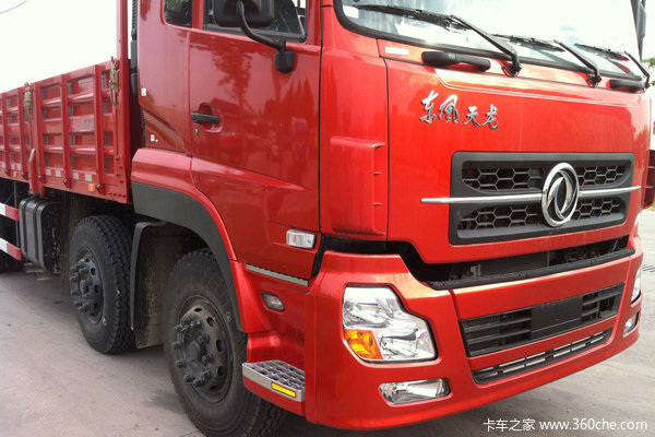 东风 天龙重卡 315马力 8X4 栏板载货车(DFL1311A4)外观图（6/8）