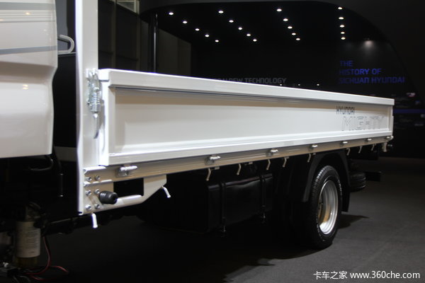 四川现代 Mighty 160马力 4X2 4.34米单排栏板载货车上装图（5/5）