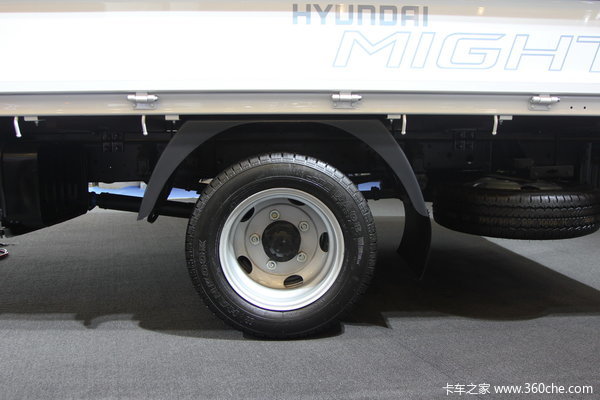 四川现代 Mighty 160马力 4X2 4.34米单排栏板载货车底盘图（2/24）