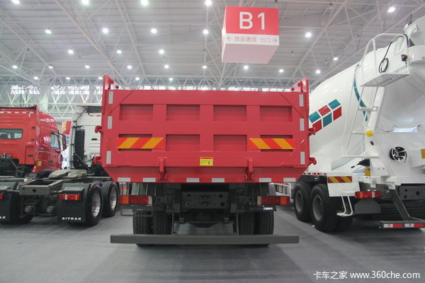 中国重汽 金王子重卡 266马力 6X2 自卸车(ZZ3251M48C1C1/L1WA)外观图（4/19）