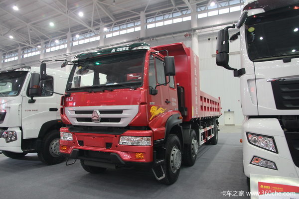 中国重汽 金王子重卡 266马力 6X2 自卸车(ZZ3251M48C1C1/L1WA)外观图（2/19）