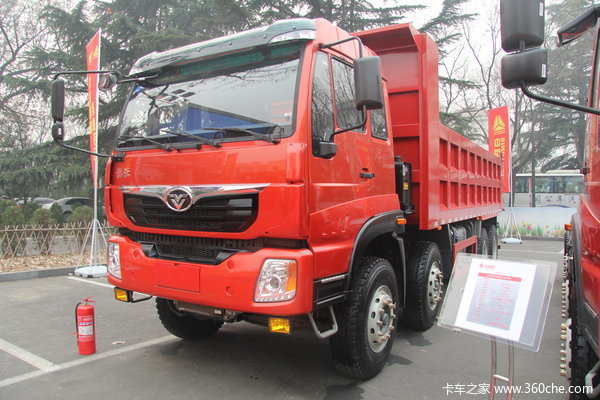 中国重汽 福泺 H5重卡 280马力 8X4 自卸车(ZZ3318M60DB0)外观图（2/15）
