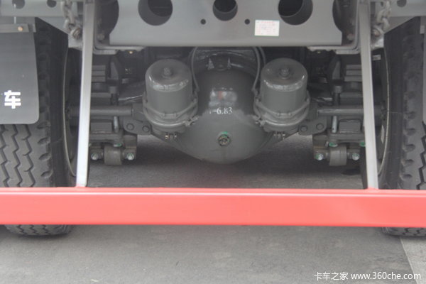 中国重汽 福泺 H5重卡 280马力 8X4 自卸车(ZZ3318M60DB0)底盘图（13/17）