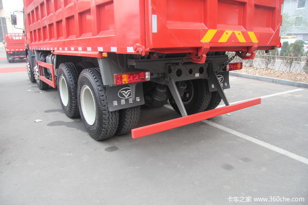 中国重汽 福泺 H5重卡 280马力 8X4 自卸车(ZZ3318M60DB0)底盘图（11/17）