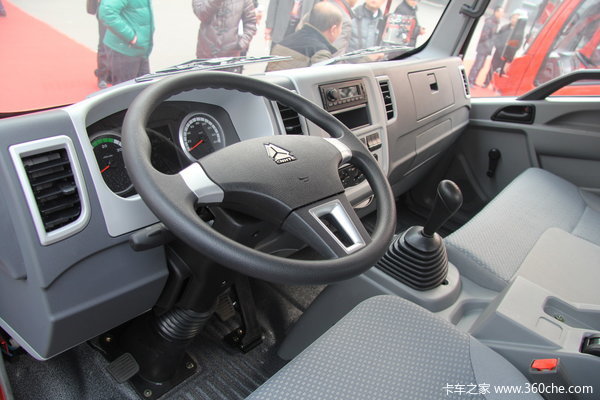 中国重汽 HOWO中卡 168马力 4X2 载货车(ZZ1107G421CD1)(底盘)驾驶室图（11/20）