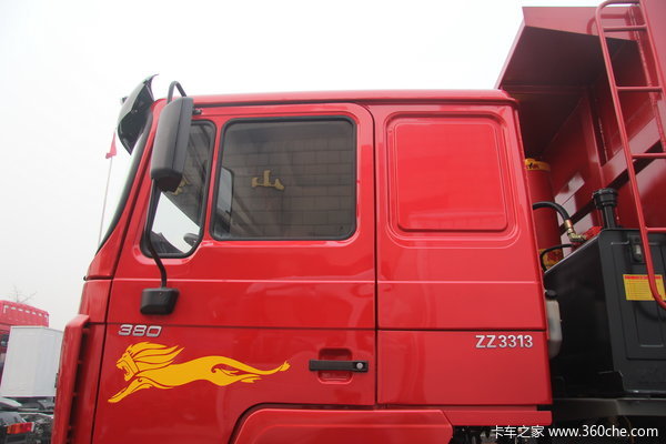 中国重汽 HOKA H7系重卡 380马力 8X4 自卸车(LNG)(ZZ3313N4661E1L)外观图（4/19）