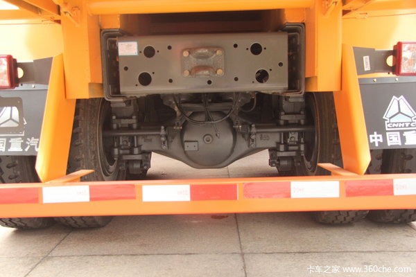 中国重汽 金王子重卡 340马力 6X4 自卸车(ZZ3251N3841D1)底盘图（9/12）