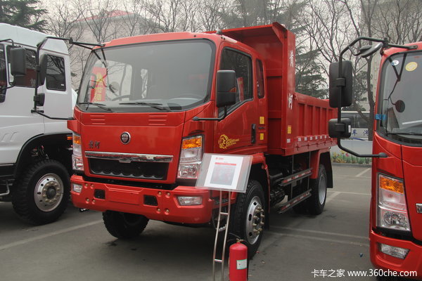 中国重汽 黄河轻卡 115马力 4X2 自卸车(ZZ3047E3514D143)外观图（2/23）