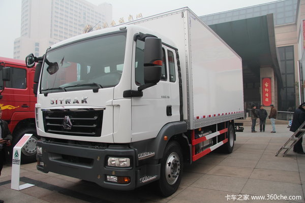 中国重汽 SITRAK C5H重卡 180马力 4X2 厢式载货车(ZZ5126XYZH451GD1)