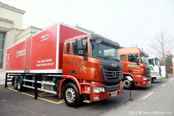 联合卡车U270 270马力 6X2 可交换箱体式载货车(SQR1251D5T2-E)外观图（10/27）