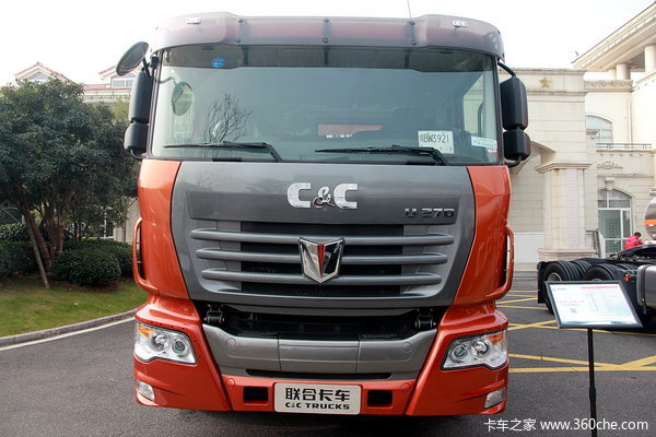联合卡车U270 270马力 6X2 可交换箱体式载货车(SQR1251D5T2-E)外观图（1/27）
