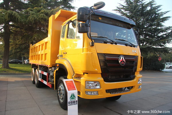 中国重汽 豪瀚J5G重卡 310马力 6X4 自卸车(ZZ3255N3846D1)外观图（2/15）