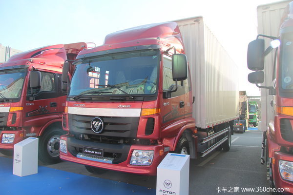 福田 欧马可5系 168马力 4X2 厢式载货车(BJ5139XXY-F1)外观图