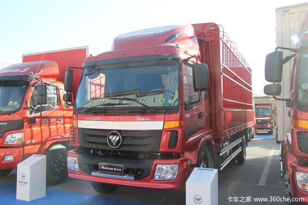 福田 欧马可5系 168马力 4X2 仓栅式载货车(BJ5139CCY-F1)