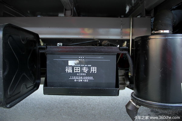 时代 驭菱VQ5 2.0L 122马力 汽油 双排厢式微卡底盘图（5/8）