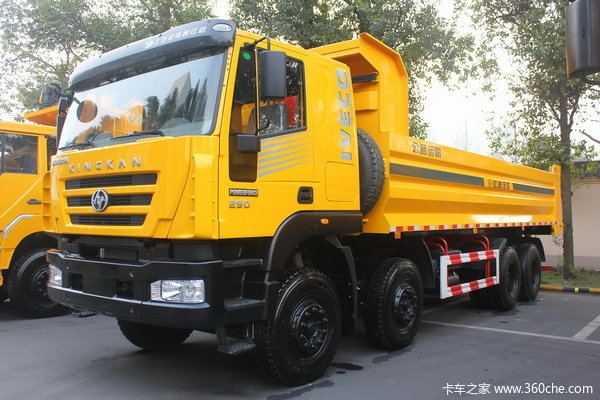 红岩 新金刚重卡 290马力 8X4 自卸车(CQ3314HMG366)外观图（3/22）