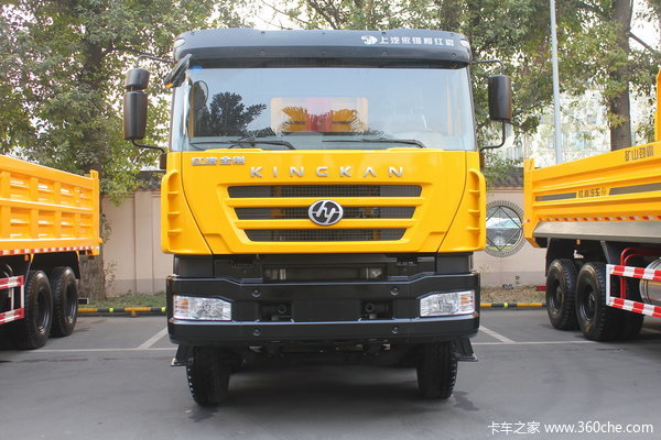 红岩 新金刚重卡 290马力 8X4 自卸车(CQ3314HMG366)外观图