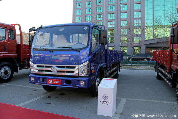 时代 康瑞中卡 129马力 4X2 排半载货车(BJ1093VEPFG-A1)