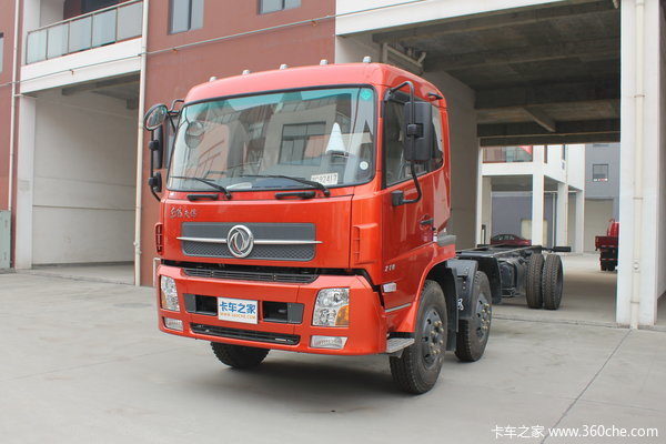 东风 天锦中卡 210马力 6X2 排半载货车(底盘)(DFL1160B5)外观图（4/37）