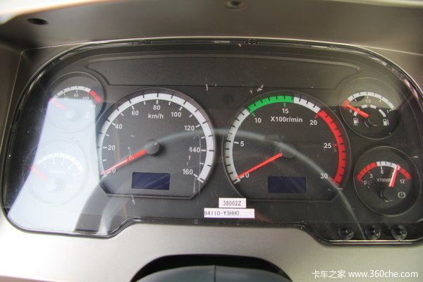 江淮 格尔发K3系列重卡 375马力 8X4 自卸车(HFC3311P1K6H38F)驾驶室图（7/16）