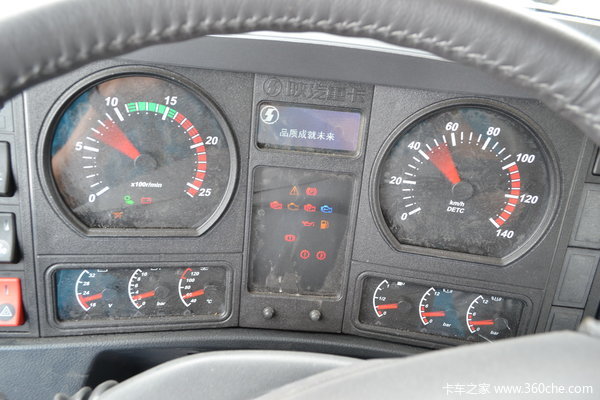 陕汽 德龙F3000重卡 336马力 8X4 载货车(底盘)(SX1316NR466)驾驶室图（24/74）