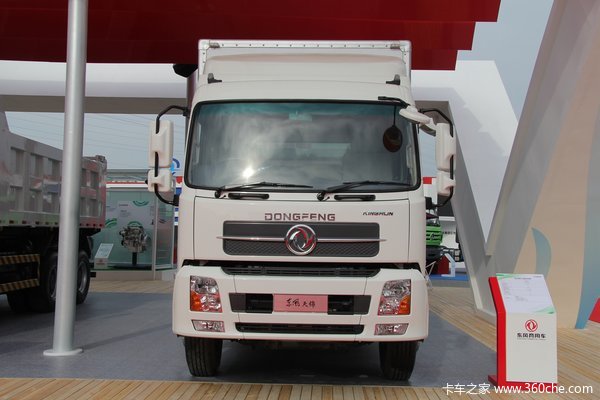东风 天锦中卡 270马力 厢式载货车(右舵)(DFH1160B)外观图（1/27）