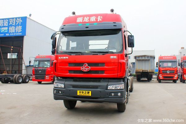 东风柳汽 霸龙重卡 310马力 8X4 仓栅载货车(LZ5311CCYQELA)外观图（2/44）