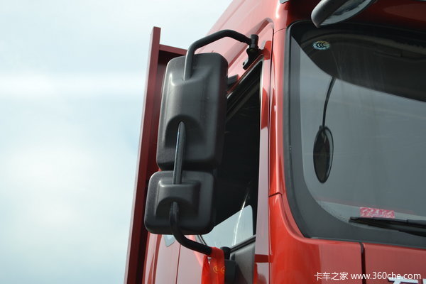 东风柳汽 霸龙重卡 280马力 8X4 排半载货车(LZ1311QELA)外观图（13/39）