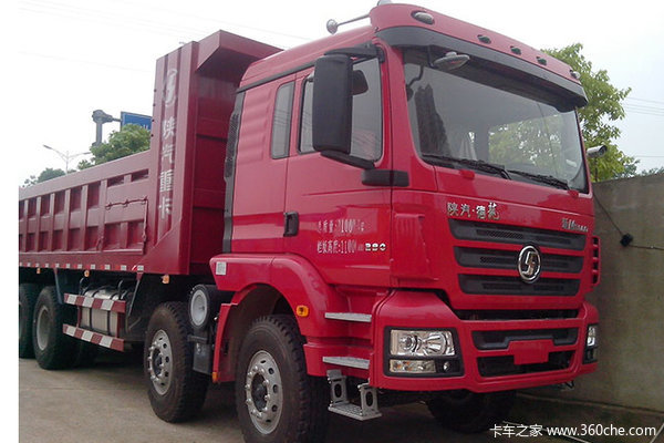 陕汽 德龙M3000 290马力 8X4 自卸车(SX3315HR366)外观图（2/3）