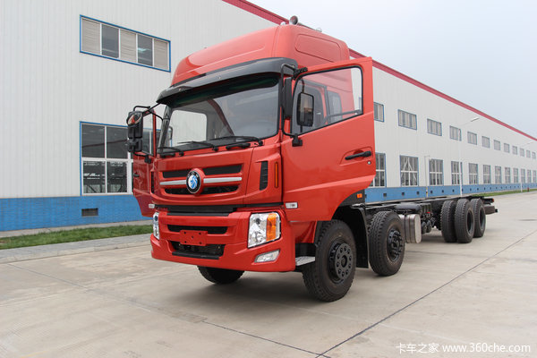 重汽王牌 W5G 340马力 8X4 载货车(底盘)(CDW1310A1T4)外观图