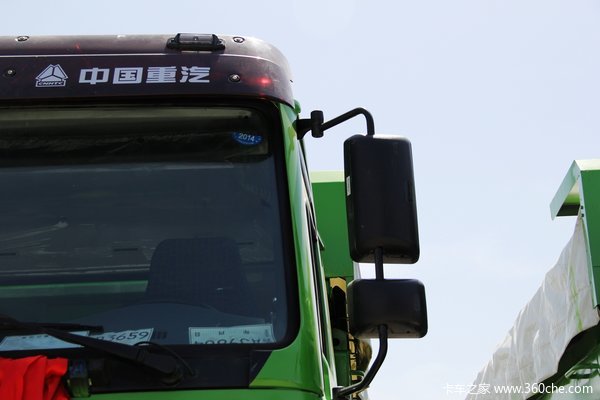 中国重汽 HOWO重卡 340马力 6X4 自卸车(U型斗新型渣土车)(ZZ3257N3847D1)外观图（40/54）