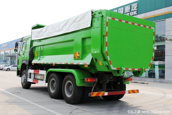 中国重汽 HOWO重卡 340马力 6X4 自卸车(U型斗新型渣土车)(ZZ3257N3847D1)外观图（6/54）