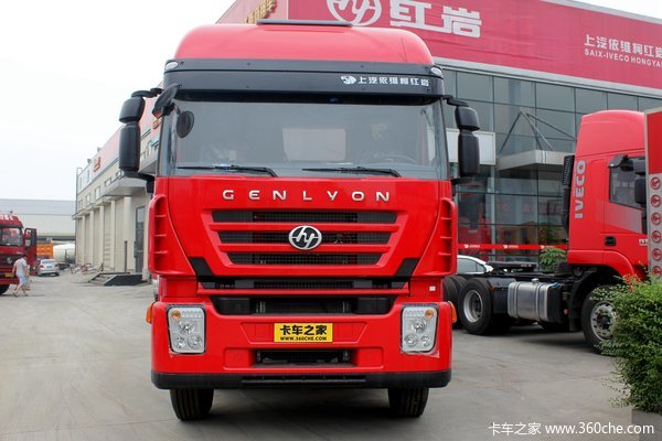 红岩 杰狮重卡 310马力 6X4 单排栏板式载货车(CQ1255HMG384)