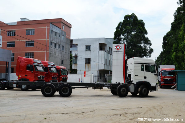 中国重汽 HOWO T5G重卡 280马力 8X4 载货车底盘(ZZ1317M466GD1)外观图（7/48）