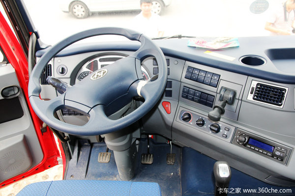 红岩 杰狮重卡 350马力 6X4 自卸车(CQ3255HTG384)驾驶室图（8/39）