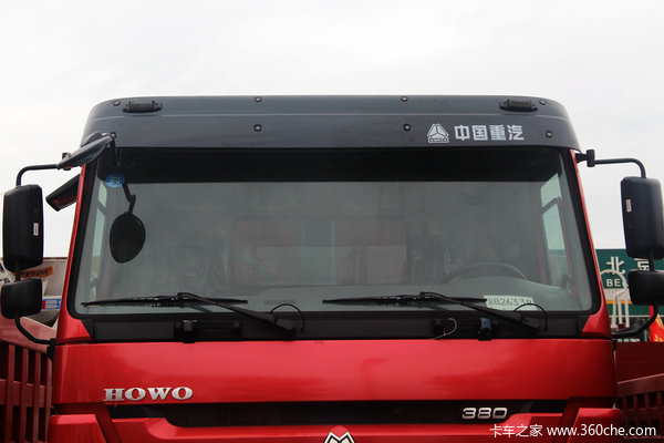 中国重汽 HOWO重卡 380马力 8X4 自卸车(ZZ3317N4267D1)外观图（16/71）