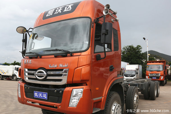 力帆 凯沃达重卡 270马力 8X4 载货车(LFJ1310G1)外观图